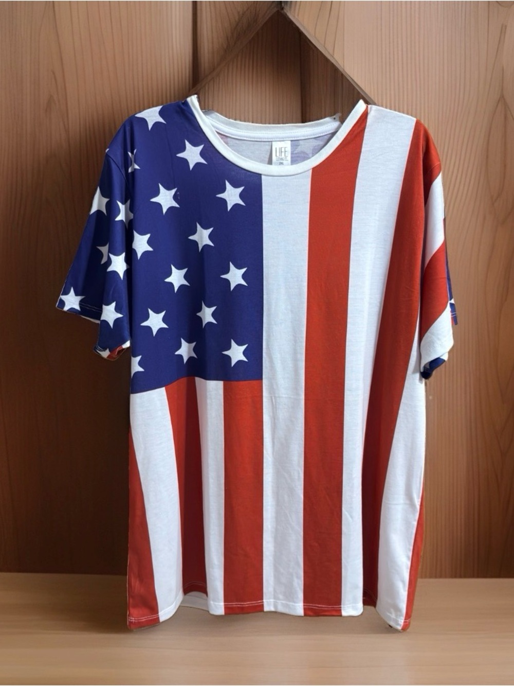 LIFE Clothing Co. Americana Graphic Tee - Red White Blue